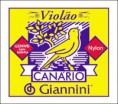 ENCORDOAMENTO VIOLÃO GIANNINI NYLON CANÁRIO R$11,00